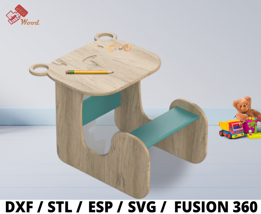 Table for kids cnc file