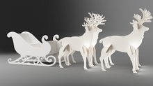 Load image into Gallery viewer, Plywood garden deer cnc file
