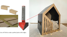 Load image into Gallery viewer, CNC file dog house
