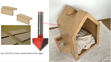 Load image into Gallery viewer, CNC file dog house
