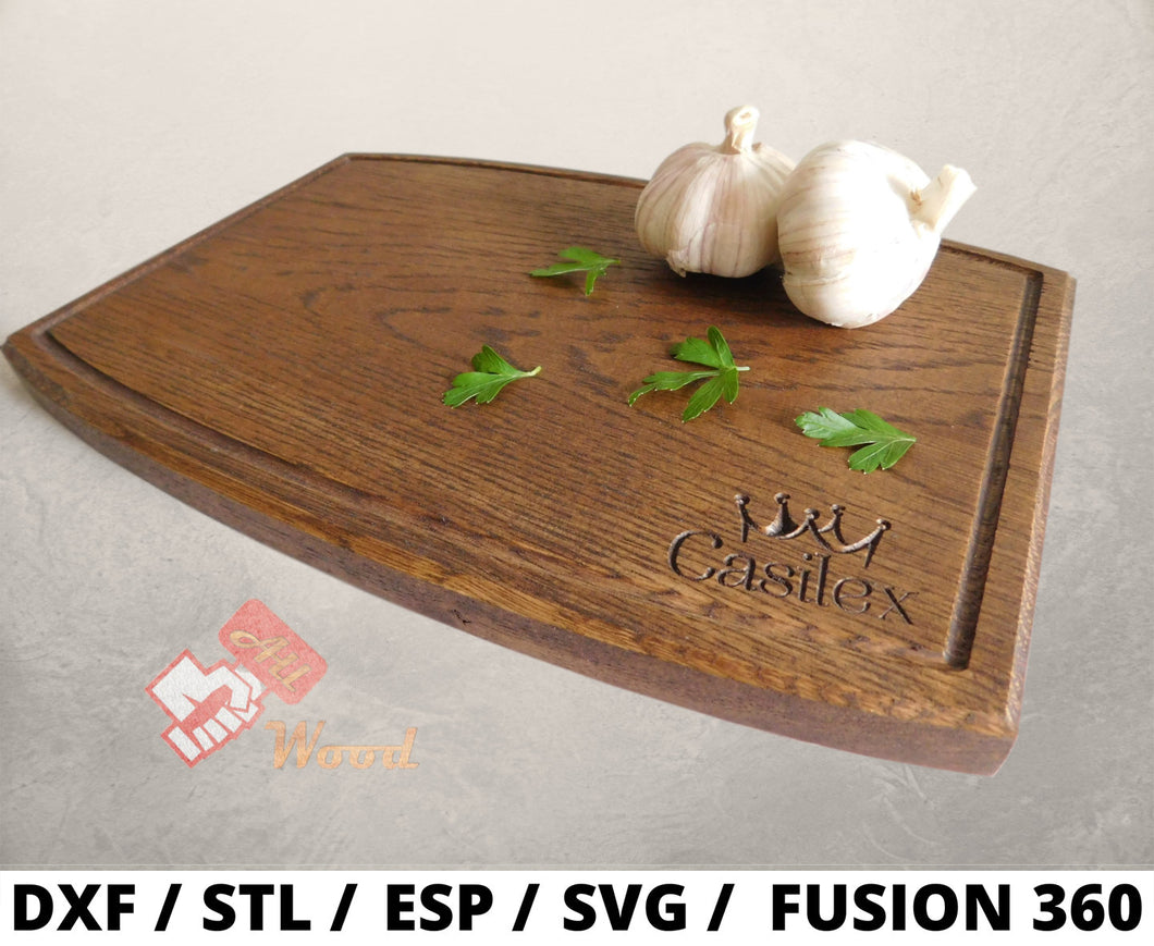 Cutting board cnc file