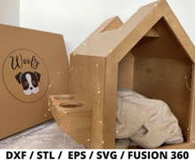 Load image into Gallery viewer, CNC file dog house
